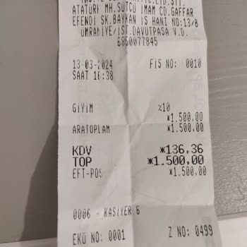 Abacı Giyim (abacionline.com) Ücret İadesi 10 Gündür Yapılmadı.