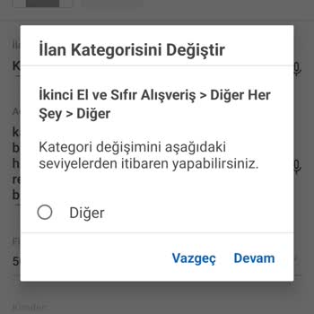 Sahibinden Ürün Yükleme Reddedildi