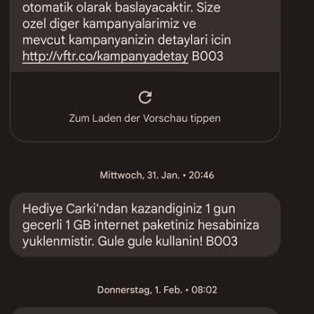 Vodafone Yüksek Fatura Ve Müşteri Hizmetlerinin Sorunları Geçiştirmesi