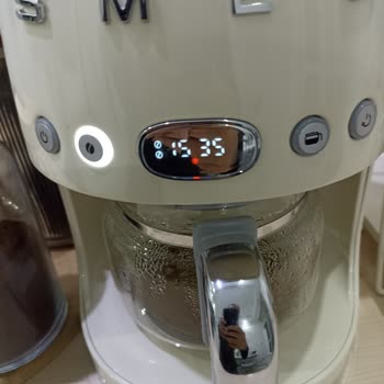 Smeg Filtre Kahve Kırmızı Işık İkazı