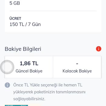 Türk Telekom Tl Bakiyemi Bilgilendirilmeyip