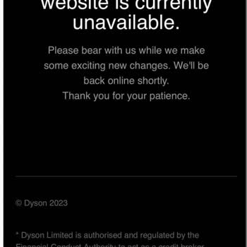 Dyson.com.tr Ödemeyi Aldığı Halde Sipariş Numarası Ve Bilgi Vermiyor.