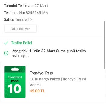 Trendyol Trendyol Pass İşe Yaramıyor