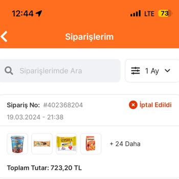 Migros Sanal Market Ciddiyetsizliği