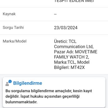 Trendyol Ve Alcatel Türkiye Kaçak Akıllı Çocuk Saati Gönderdi.