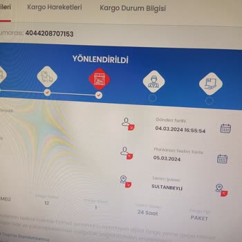 Aras Kargo Her Zamanki Gibi Pişmanlık