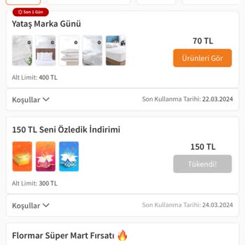 Trendyol Koşulunda Adet Yazmayan Kuponu Sınıra Ulaştı Diyerek Sildi