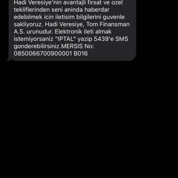 Hadi - Tom Bank Haberim Olmadan Numaramla Hadi Hesabı Açılmış