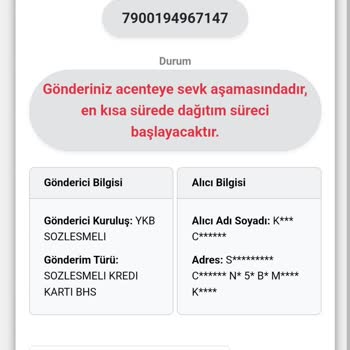 Kuryenet 2 Haftadır Kartım Gelmiyor