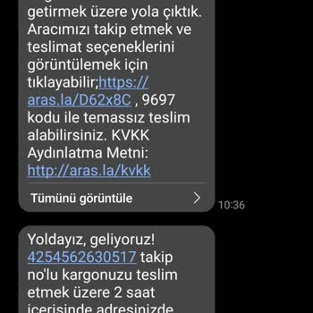 Aras Kargo Teslim Edilememe Şikayeti
