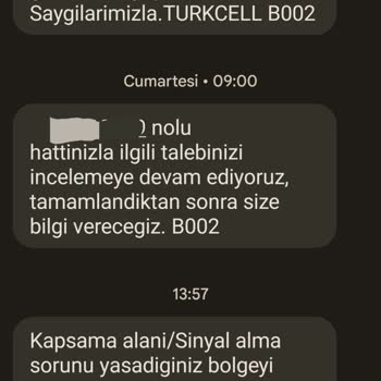 Turkcell Hattımız Çekmiyor Çözüm İstiyoruz