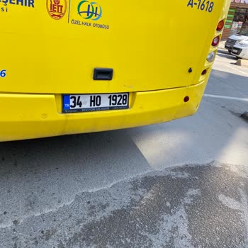 İETT - İstanbul Elektrik Tramvay Tünel İstanbul Özel Halk Otobüsü Kırmızı Işık İhlali