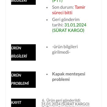 Zippo Buluş Çakmak Şikayet