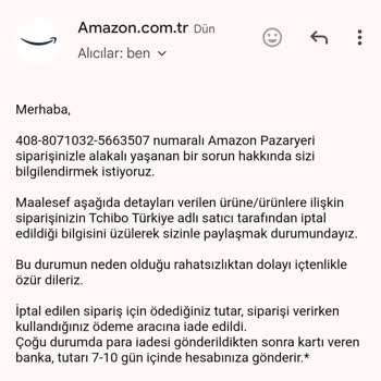 Amazon.com.tr'de İptal Edilen Ve Fiyatı Artırılan Kahve Kapsülü Siparişi