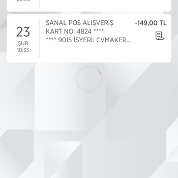 CV Maker Haksız Kazanç