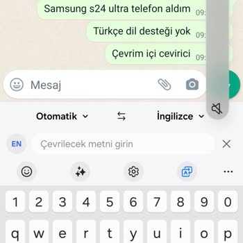 Samsung S24 Ultra Türkçe Dil Desteği