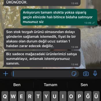 Trendyol Ve Satıcı Banabi Halı Kkm Kurallarını Çiğniyor