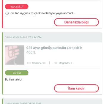 Letgo Haksiz Yere Ücret Ödemiş Olduğum İlanım Yayından Kaldırıldı