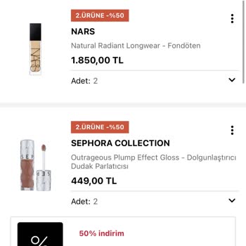 Sephora Şikayet Taleplerine Dönmüyor