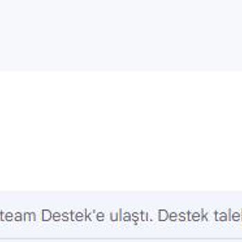 Steam Yardım Talebim İle İlgilenmiyor Cevap Alamıyorum.