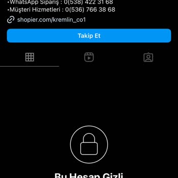 Shopier Kremlin.co Nun Mağduruyum