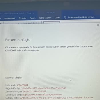 Jetlisans Oturum Açma Sorunu