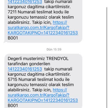 Sürat Kargo Kargom Gelmiyor 3 Gün Oldu Şubeden Dağıtıma Çıkıp Geri Şubeye Gidiyor