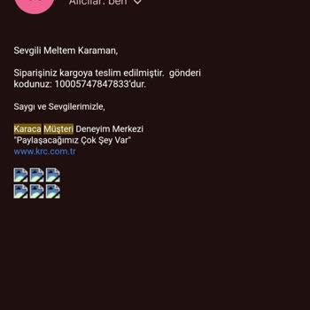 Karaca Züccaciye Karaca Kargo Sorunu