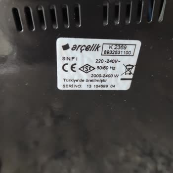 Arçelik Parça Tedariği Sağlayamadı.