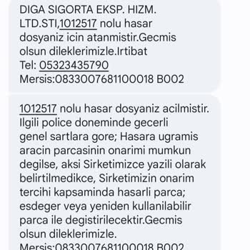 Ford Şahsuvaroğlu Şahsuvaroğlu Servisinin Sorumsuzluğu