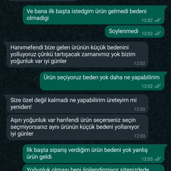Bu Senin Tarzınn (instagram) Yanlış Ürün Ve İade Problemiyle Karşılaştım