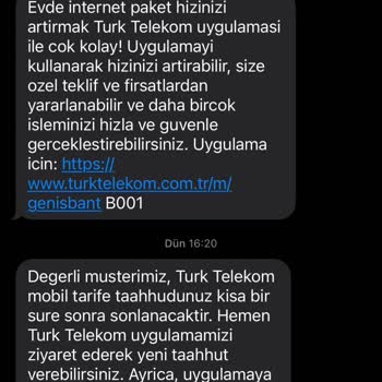 Türk Telekom Fatura Dönemi Bitti Kendi Kendilerine Yenileme