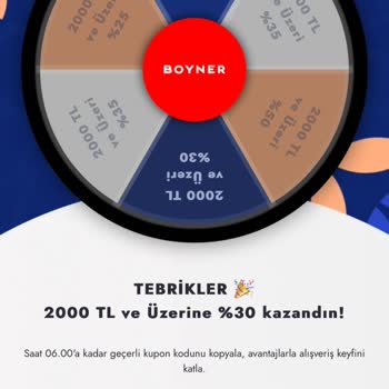 Boyner İndirim Çarkı Beklentiyi Karşılamıyor
