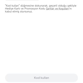 Ozan Elektronik Para Uygulamadan Alınan Kodun Çalışmaması Sorunu