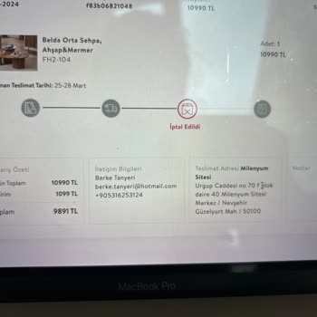 Vivense 2 Aydır Teslim Edilemeyen Ürün