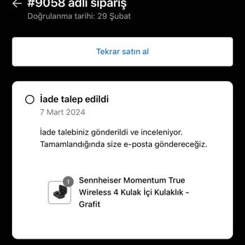 Bircom Sipariş İptali Ücret İadesi 15 Gündür Yapılmıyor