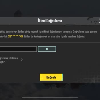 PUBG (Pubgmobile.com) Pbg Hesap Çalındı