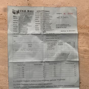 Ticaret Bakanlığı Geciken Halı Teslimi Ve İptal Sürecinde Yaşanan Mağduriyet