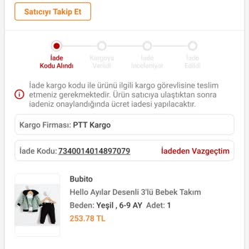 Trendyol İade Problemi Yaşatıyor