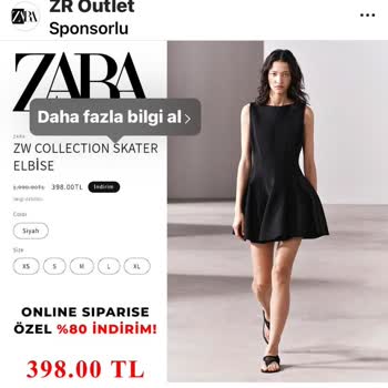 Zara Outlet Instagram Satış Sorunu