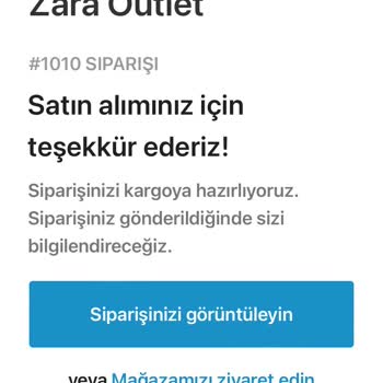 Zara Outlet Instagram Satış Sorunu