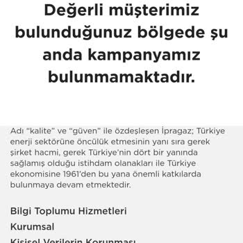 İpragaz Teslim Edilmeyen Sipariş/Gelmek Bilmeyen Sistem