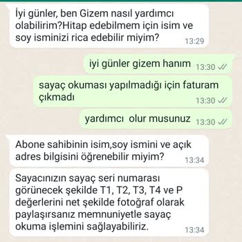 SEDAŞ Sayaç Okuma Belirsizliği