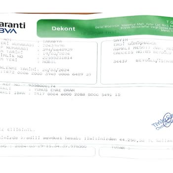 Garanti BBVA Hesabımdan İzinsiz Para Transferi Ve Güvenlik Zafiyeti