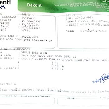 Garanti BBVA Hesabımdan İzinsiz Para Transferi Ve Güvenlik Zafiyeti