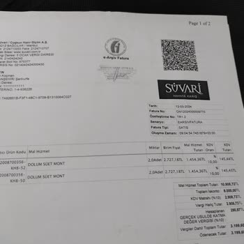 Süvari Markasının Eksik Ve Kusurlu Ürün Gönderip, İlgisiz Davranması