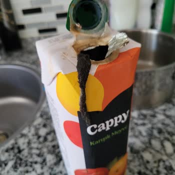 Küflü Cappy Meyve Suyu