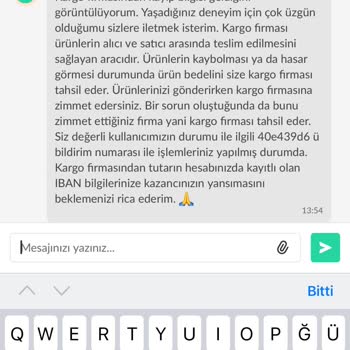 Sürat Kargo'da Kaybolan Paket