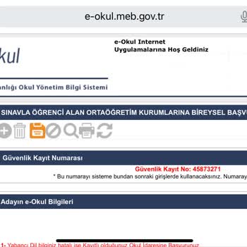 Milli Eğitim Bakanlığı (MEB) LGS Kayıt İçin Yanıltıcı Site Google İsmi Kullanılarak