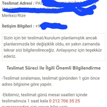 Vivense Teslim Edilmeyen Sipariş